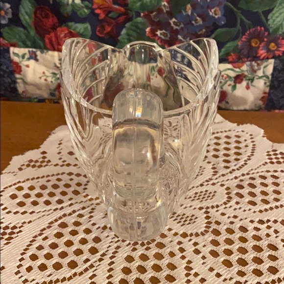 Magnificent large crystal swan bowl - Picture 4 of 8